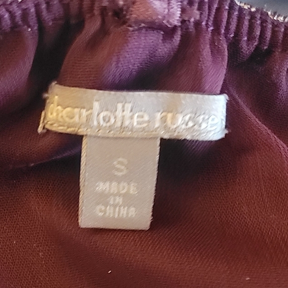 Charlotte Russe Women's Purple Cami Tank Top - Picture 4 of 4